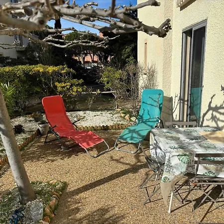 T2 Cosy Avec Jardin Barcares Village Le Barcarès Esterno foto